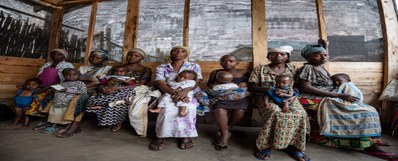 Centre de santé YOPA, Kischanga, mères et nutrition